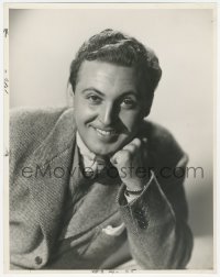 2p1604 ALLAN JONES 10.25x13 still 1930s Paramount portrait w/hand on cheek by Eugene Robert Richee!