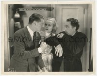 2p1785 20th CENTURY 8x10 still 1934 Carole Lombard between John Barrymore & angry Ralph Forbes!