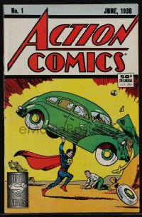 2p0500 ACTION COMICS #1 comic book 1987 Superman's 1st appearance Nestle reprint, Siegel & Schuster!