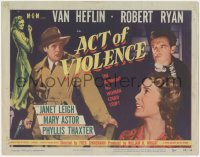 2p1091 ACT OF VIOLENCE TC 1949 Janet Leigh, Van Heflin & Robert Ryan, directed by Fred Zinnemann!