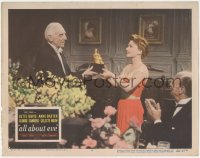 2p1174 ALL ABOUT EVE LC #6 1950 scheming Anne Baxter is applauded while receiving her award!