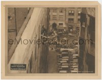2p1175 ALMOST A HUSBAND LC 1925 Beth Darlington grabs Buddy Messinger as he falls out window, rare!
