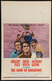 2p0054 GUNS OF NAVARONE WC 1961 Gregory Peck, David Niven & Anthony Quinn by Howard Terpning!