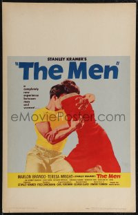 2p0073 MEN WC 1950 very first Marlon Brando, Teresa Wright, directed by Fred Zinnemann!
