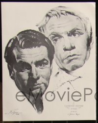 2p0483 ACADEMY AWARDS PORTFOLIO art portfolio 1962 Volpe art of all Best Actor & Actress winners!