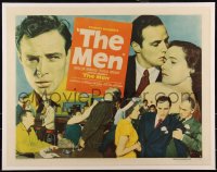 2s0031 MEN style B 1/2sh 1950 very first Marlon Brando, Jack Webb, directed by Fred Zinnemann!