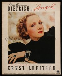 2s0041 ANGEL pressbook 1937 Marlene Dietrich, Samson Raphaelson, Ernst Lubitsch, ultra rare!