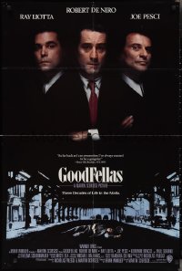 2t1066 GOODFELLAS int'l 1sh 1990 Robert De Niro, Joe Pesci, Ray Liotta, Martin Scorsese classic!