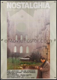 2t0078 NOSTALGHIA Italian 2p 1983 Andrei Tarkovsky's Nostalgia starring Oleg Yankovsky!