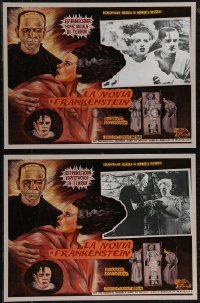 2t0042 BRIDE OF FRANKENSTEIN 2 Mexican LCs R1990s Boris Karloff as the monster & Elsa Lanchester!