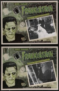 2t0045 FRANKENSTEIN 4 Mexican LCs R1990s Boris Karloff shown as the monster in every scene!
