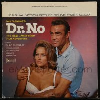 2t0004 DR. NO 33 1/3 RPM soundtrack record 1962 original music from the Connery James Bond movie!