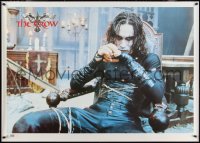 2w0051 CROW 40x55 English commercial poster 1994 Brandon Lee's final movie, cool image!