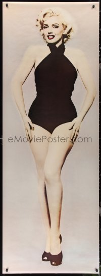 2w0007 MARILYN MONROE 27x75 commercial poster 1983 full-length wearing black bathing suit!