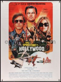 2w0023 ONCE UPON A TIME IN HOLLYWOOD French 1p 2019 Pitt, DiCaprio and Robbie by Chorney, Tarantino!