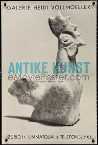 2z0050 ANTIKE KUNST 24x35 Swiss museum/art exhibition 1970s Greek, Egyptian, and more!