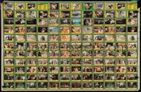 2z0014 RAIDERS OF THE LOST ARK . uncut trading card sheet 1981 images of Harrison Ford & Allen!