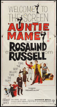3b0009 AUNTIE MAME 3sh 1958 classic Rosalind Russell family comedy from the play & novel!