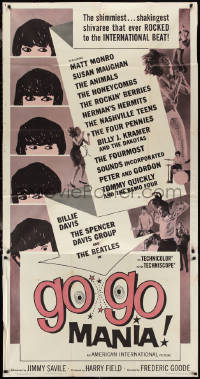 3b0011 GO GO MANIA 3sh 1965 The Beatles, Pop Gear, rock & roll, the new international beat!