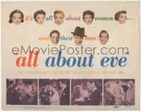 3b0389 ALL ABOUT EVE TC 1950 Marilyn Monroe shown with Bette Davis, Anne Baxter & George Sanders!
