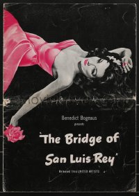 3b0066 BRIDGE OF SAN LUIS REY pressbook 1944 Lynn Bari, Akim Tamiroff, Lederer, Nazimova, rare!