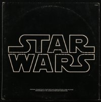 3b0036 STAR WARS 33 1/3 RPM soundtrack record 1977 movie music performed by London Symphony Orchestra!
