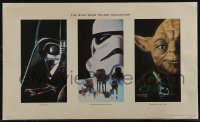 3b0038 STAR WARS TRILOGY 11x18 video poster 1995 Lucas, Empire Strikes Back, Return of the Jedi!