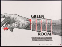 3c1849 GREEN ROOM #2/100 18x24 art print 2017 Mondo, art by Oliver Barrett, variant edition!