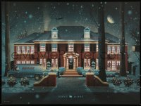 3c1887 HOME ALONE artist signed #4/275 18x24 art print 2014 by an artist from DKNG, Mondo, first ed.!