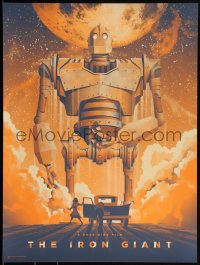 3c1912 IRON GIANT #3/260 18x24 art print 2014 Mondo, art by DKNG Studios, first edition!