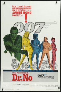 3d0520 DR. NO 1sh 1963 Sean Connery is the most extraordinary gentleman spy, 1st James Bond!