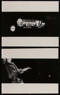 3d1201 2001: A SPACE ODYSSEY 3 Cinerama 8x10 stills 1968 Stanley Kubrick, scenes in Cinerama format!