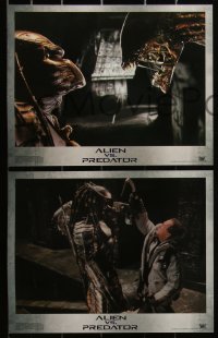 3d1017 ALIEN VS. PREDATOR 9 LCs 2004 classic monsters battle it out, Lance Henriksen, sci-fi images!