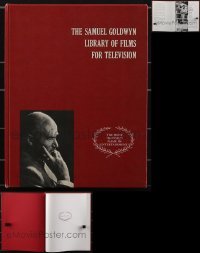 3h0022 LOT OF 5 SAMUEL GOLDWYN LIBRARY OF FILMS FOR TELEVISION HARDCOVER BOOKS 1964 cool images!