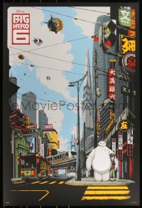 3k0200 BIG HERO 6 #16/400 24x36 art print 2017 Mondo, Ken Taylor, regular edition!