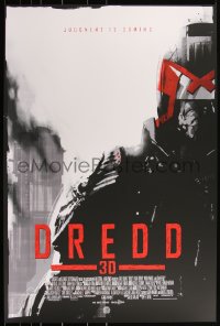 3k0422 DREDD #16/275 24x36 art print 2012 Mondo, cool close-up art of Karl Urban by Jock, first ed.!