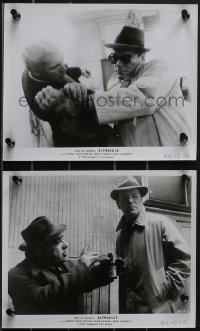 3p1831 ALPHAVILLE 2 8x10 stills 1968 Jean-Luc Godard, Constantine as Lemmy Caution!