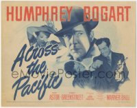 3p0995 ACROSS THE PACIFIC TC 1942 Humphrey Bogart & Mary Astor, John Huston directed, ultra rare!