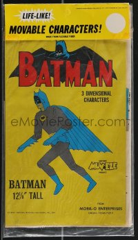3p0146 BATMAN 3-dimensional paper doll 1960s life-like movable character, in its original package!