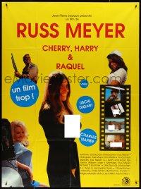 3t0025 CHERRY, HARRY & RAQUEL French 1p R1989 Russ Meyer, Larissa Ely, different sexy images!