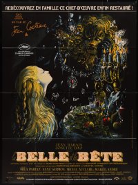 3t0031 LA BELLE ET LA BETE French 1p R2013 from Jean Cocteau's classic fairy tale, cool Malcles art!