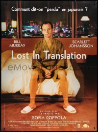 3t0032 LOST IN TRANSLATION French 1p 2003 lonely Bill Murray in Tokyo, directed by Sofia Coppola!