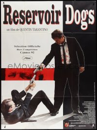 3t0040 RESERVOIR DOGS French 1p 1992 Tarantino, different image of Harvey Keitel & Steve Buscemi!