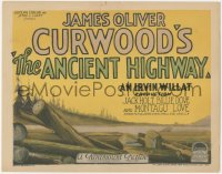 3t0611 ANCIENT HIGHWAY TC 1925 Billie Dove & Jack Holt get vengeance on man who ruined them, rare!
