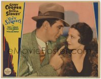 3t0659 CITY STREETS LC 1931 best close up of Gary Cooper & pretty Sylvia Sidney, Rouben Mamoulian!