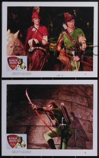 3t0384 ADVENTURES OF ROBIN HOOD signed #1/3 set of 12 faux LCs 2021 scenes you would like to see!