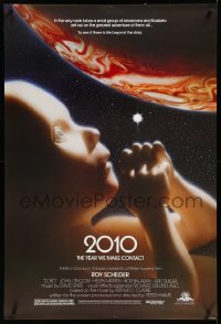 3w0641 2010 1sh 1984 sequel to 2001: A Space Odyssey, full bleed image of the starchild & Jupiter!
