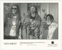 3x0423 ADAM SANDLER signed 8x10 still 2000 with Peter Dante & Jonathan Loughran in Little Nicky!