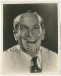 3x0425 AL JOLSON signed 8x10 still 1930s great head & shoulders image of the first talkie star!