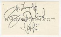 3x0390 BURT WARD signed 3x5 index card 1980s it can be framed with an original or repro still!